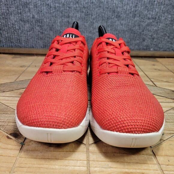 Nobull Outwork Men's 7.5 Super Fabric Trainer Red White Athletic Shoe Sneaker - Picture 4 of 12